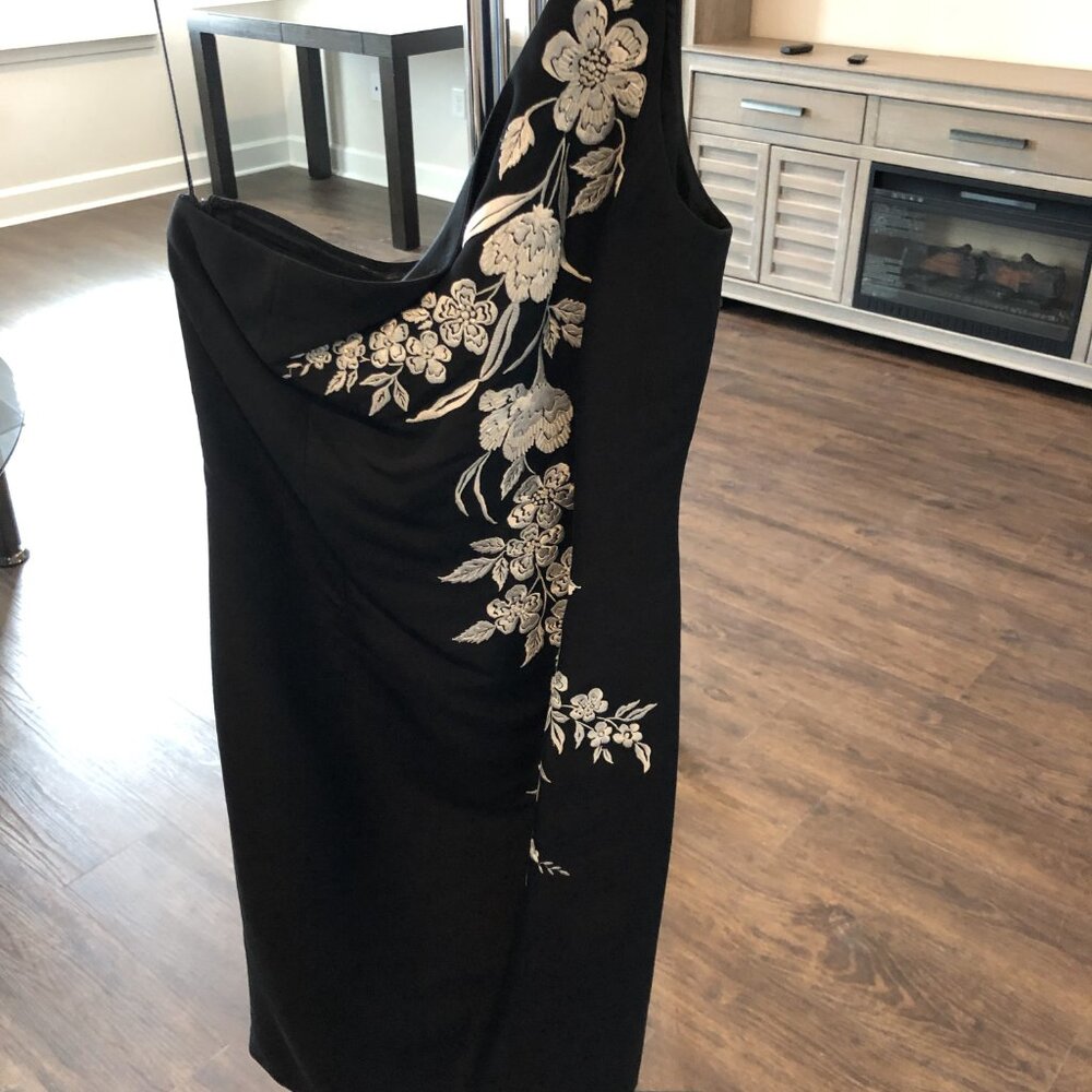 BLACK DRESS- CUSTOM DESIGNED SIZE M